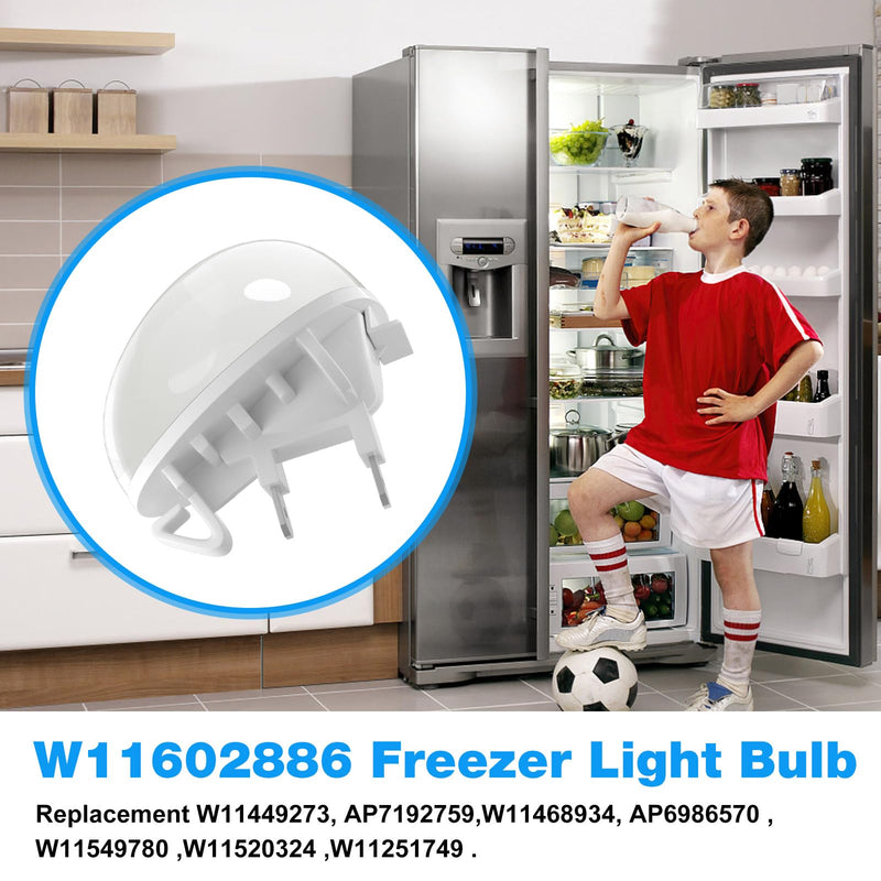[Australia - AusPower] - W11602886 Refrigerator LED Light Bulb FOR Whirlpool Kenmore Amana Refrigerator Freezer Light W11468934 W11449273 W11251749 W11520324 AP6986570 W11549780 