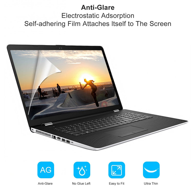 [Australia - AusPower] - [2 PACK] FORITO 17.3" Anti Glare Screen Protector Compatible with All Brands of 17.3" with 16:9 Aspect Ratio Display Laptop(Size: 15" Width x 8.5" Height) 