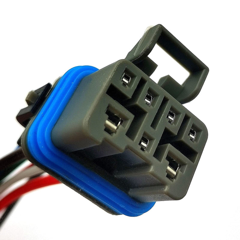 [Australia - AusPower] - DEVMO 88862288 7-Pin and 4-Pin Wire Leads Neutral Safety Switch Connector for 4L60E 4L80E 4L65E 15305887 