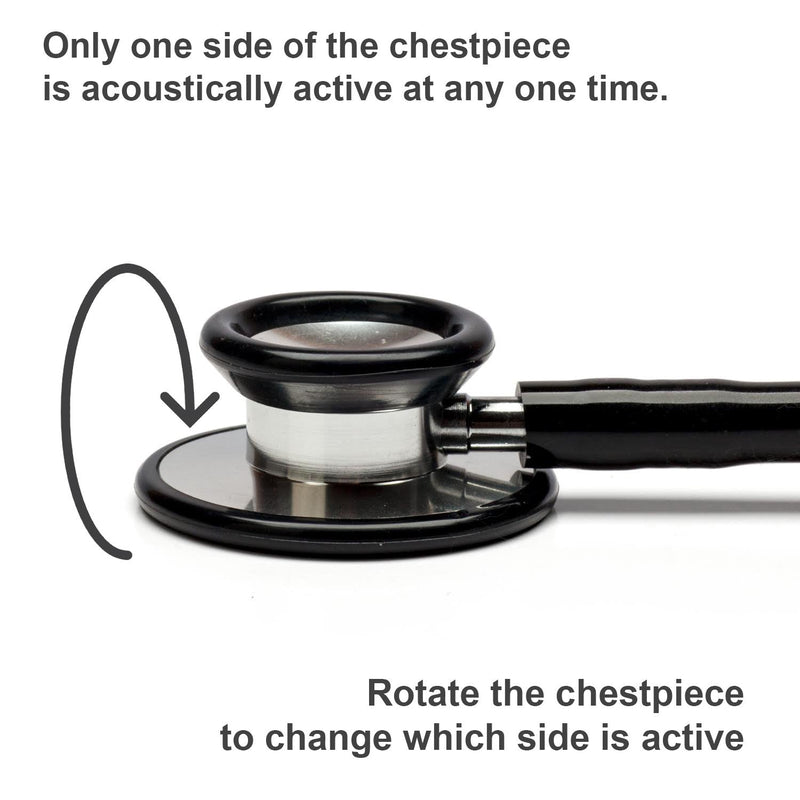 [Australia - AusPower] - PARAMED Stethoscope - Classic Dual Head Cardiology for Medical, Clinical and Home Use by Paramed - Suitable for Men Women Nurse Pediatric Infant - 22 inch 