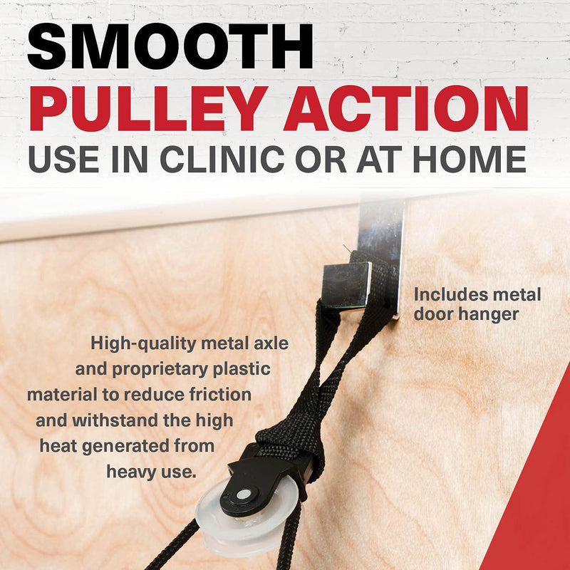 [Australia - AusPower] - Lifeline Econo Shoulder Pulley Over The Door Physical Therapy Exercies for Rehabilitation and Recovery Increase Mobility Stretching Rotator Cuff Frozen Shoulder 