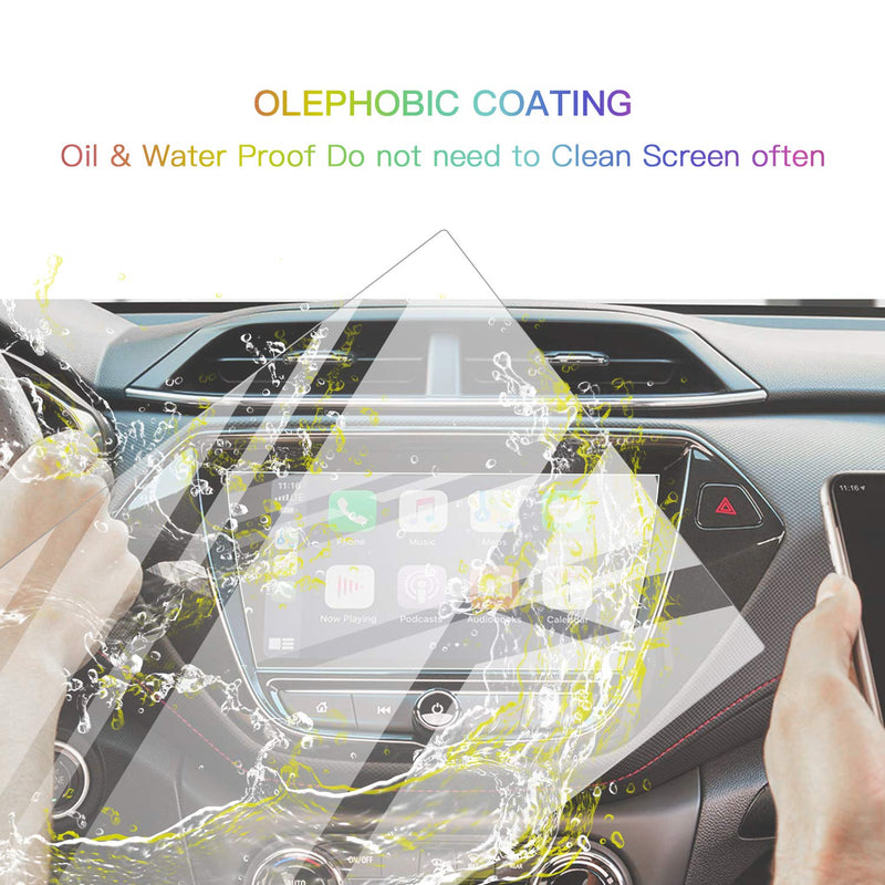 [Australia - AusPower] - Screen Protector Foils for 2021 Trailblazer 7In Navigation Display Tempered Glass 9H Hardness Anti-Explosion & Scratch HD Clear Chevy GPS LCD Protective Film 