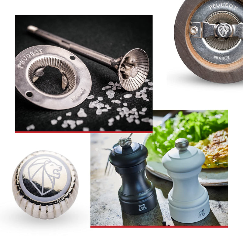 [Australia - AusPower] - Peugeot Bistro 4-Inch Salt Mill, Chocolate 