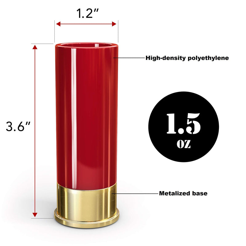 [Australia - AusPower] - 12 Gauge Shot Glasses Set of 4 