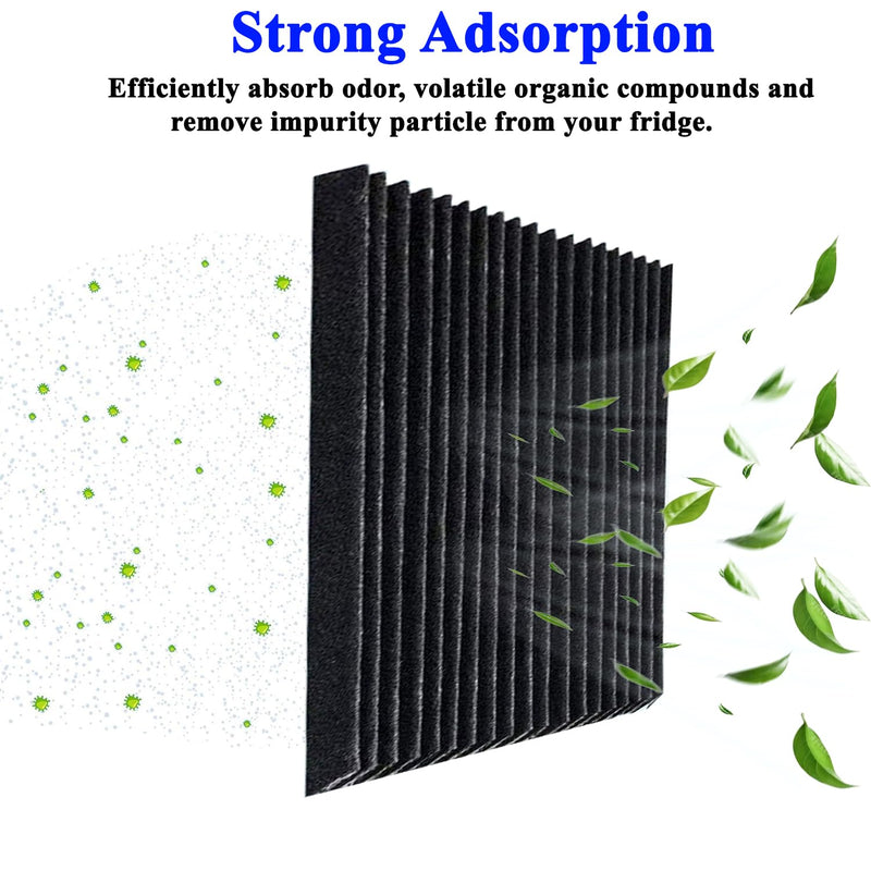 [Australia - AusPower] - Refrigerator Air Filter Replacement for Frigidaire PAULTRA Pure Air Ultra and Electrolux EAFCBF Fridge Replace 242061001, 242047801, 242047804-6 PCS 
