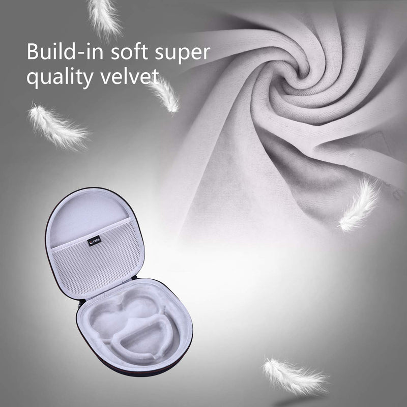 [Australia - AusPower] - LTGEM EVA Hard Case for Sony WH-XB700 Wireless Extra Bass Bluetooth Headphones - Travel Protective Carrying Storage Bag 