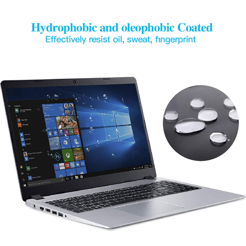[Australia - AusPower] - 2-Pack F FORITO 15.6 Inch Laptop Anti Glare(Matte) Screen Protector Cover for All 15.6 inch 16:9 Aspect Ratio Screen Laptop, Scratch Proof, Dust-Proof and Fingerprint Resistant 