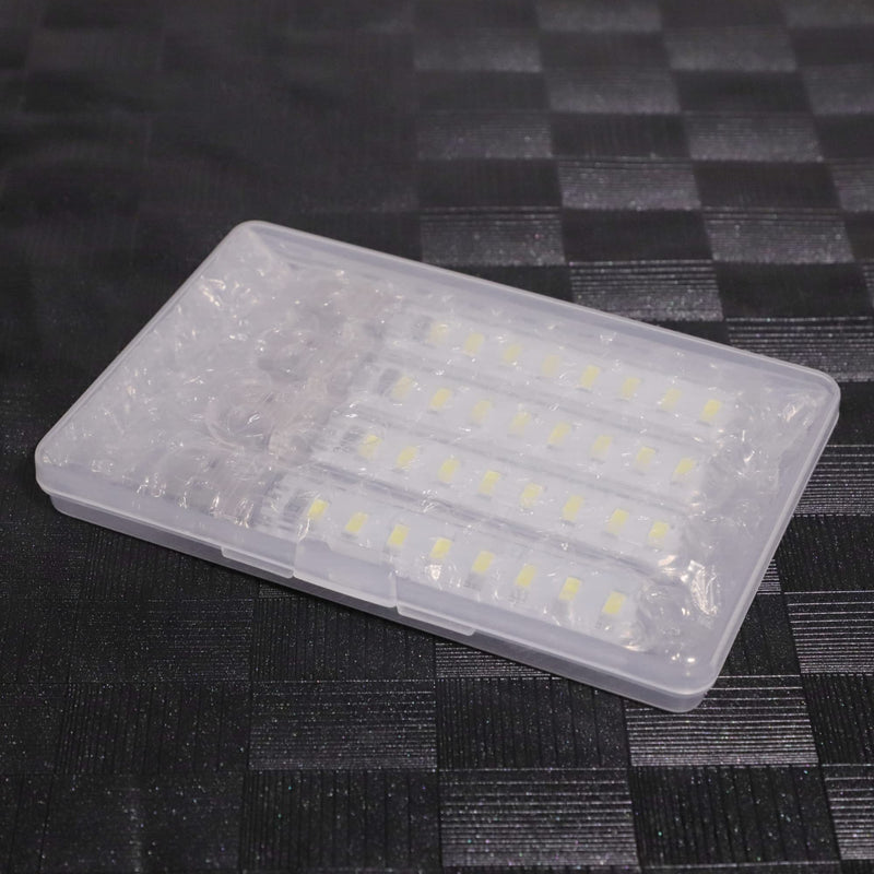 [Australia - AusPower] - VOKARO USB Light,Night Light Plug in,Small Led Light Stick with 8 Lamp Beads for Power Brick/Portable Power Station(Pack of 4)(White) White 4 Count (Pack of 1) 