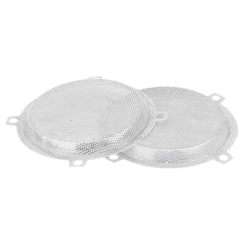 [Australia - AusPower] - XMMT Chrome Batwing Fairings 5.25" Mesh Speaker Grills Cover for Harley Touring Electra Glide Street Glide Ultra Limited 1997-2013 1996-2013 