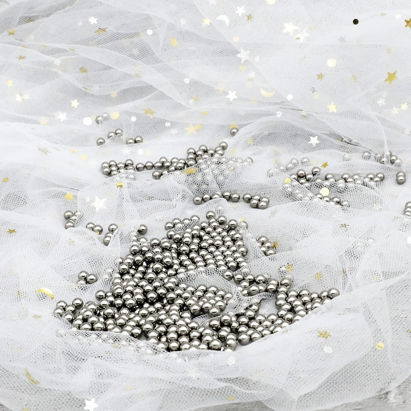 [Australia - AusPower] - Agidea 200PCS Paint Mixing Balls, Nail Polish Mixing Balls, 316 Stainless Steel Bearing Balls, 4mm/apr. 0.16 