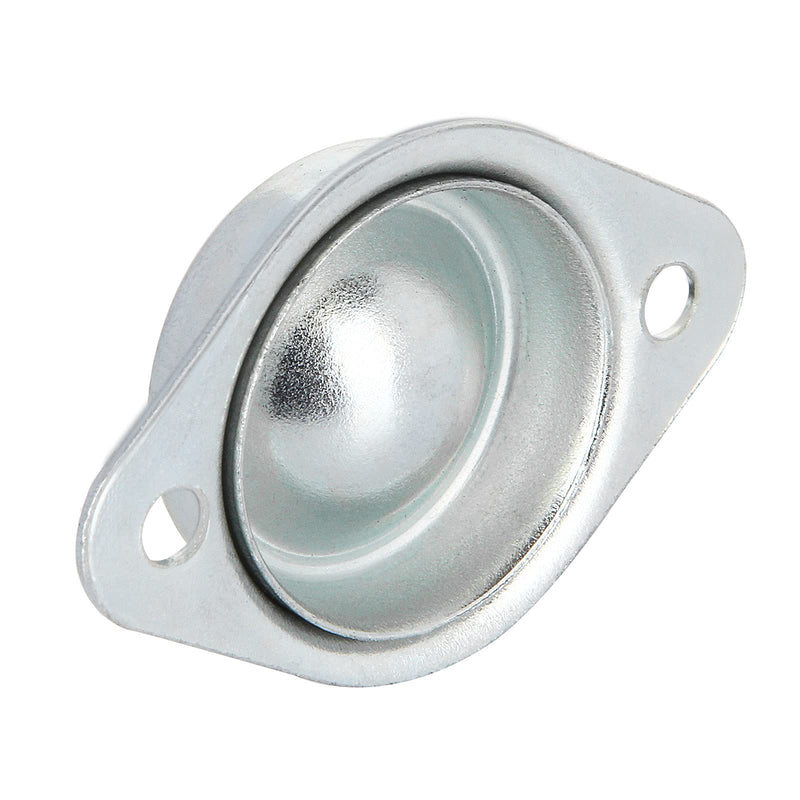 [Australia - AusPower] - 16 PCS 1/2 Inch Roller Ball Transfer Bearing, Flange Mounted Carbon Steel Round Ball Transfer Unit, Universal Rotation Ball Casters for Conveyor, Roller Stand, Transmission, Load Capacity 22 lbs 1/2 Inch Ball Transfers 16 