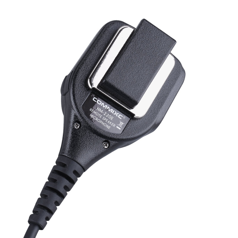 [Australia - AusPower] - COMMIXC Speaker Mic, Waterproof IP55 Handheld Shoulder Mic with External 3.5mm Earpiece Jack, Compatible with Motorola APX4000 APX6000 APX7000 XPR6350 XPR6550 XPR7350 XPR7550 Two-Way Radios 