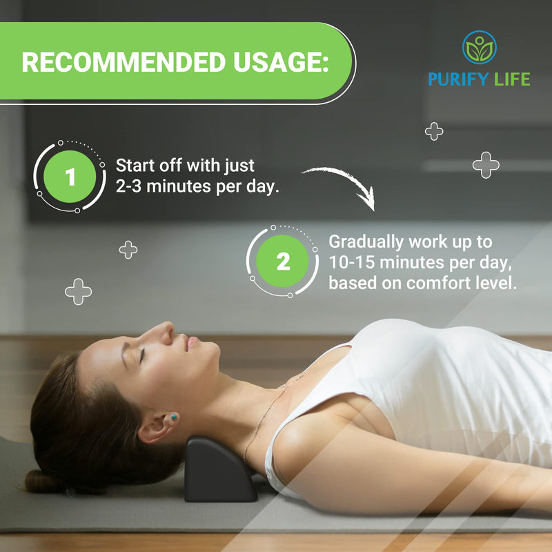 [Australia - AusPower] - Occipital Release Tool for Pivotal Therapy - Cervical Traction Neck Pillow - Lumbar Dysfunction, TMJ, Neck or Shoulder Pain Relief, Soft Tissue, Spinal Alignment, and Tension Headaches 