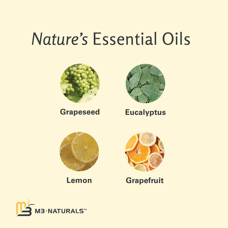 [Australia - AusPower] - M3 Naturals Anti Cellulite Massage Oil Infused with Collagen and Stem Cell Help Tighten Tone Stretch Marks | Skin Firming Lotion Cellulite Remover Treatment 