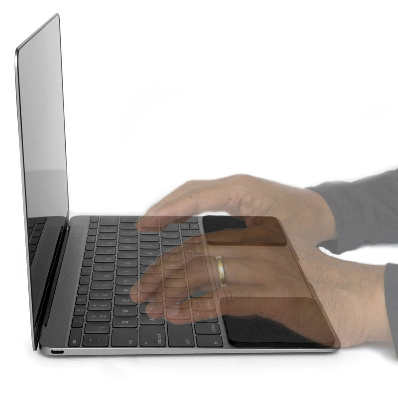 [Australia - AusPower] - Grifiti Small Slim Palm Pads are Notebook Wrist Rests with Tacky Silicone to Reposition for MacBooks and Laptops with Sharp Edges and Hard Surfaces (2 Small 3 x 2.75 inches Each) 
