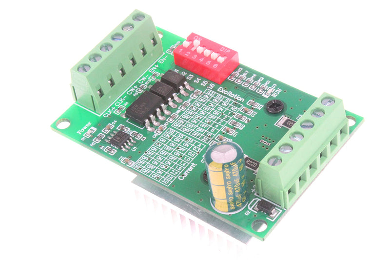 [Australia - AusPower] - NOYITO TB6560 3A Single-Axis Controller Stepper Motor Driver Board 10-35V 