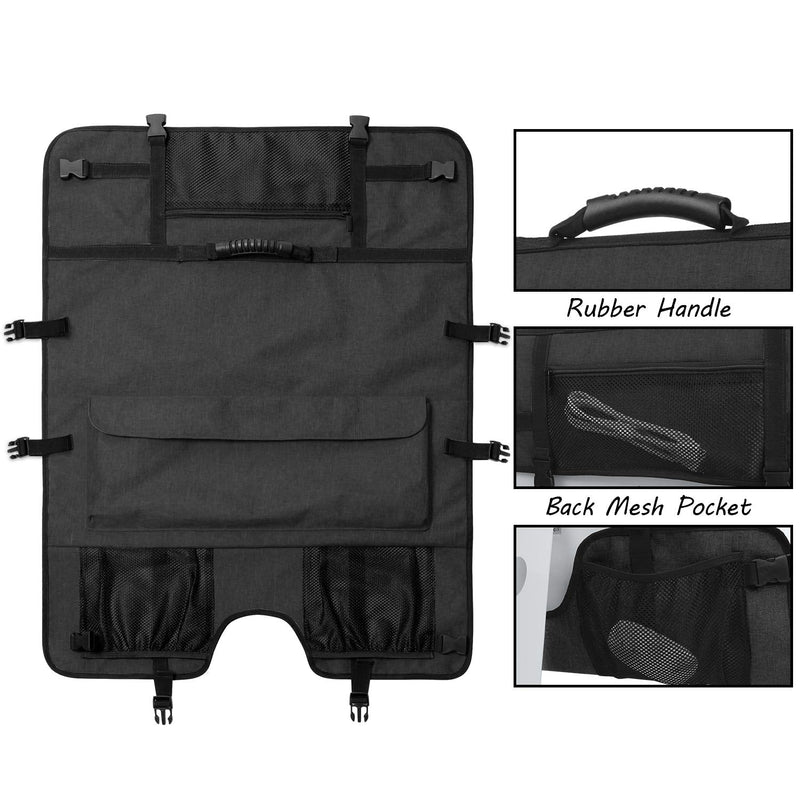 [Australia - AusPower] - CURMIO Travel Carrying Bag Compatible with Apple 27" iMac Desktop Computer, Protective Storage Case Monitor Dust Cover Compatible with 27" iMac Screen and Accessories, Black, Patent Design 