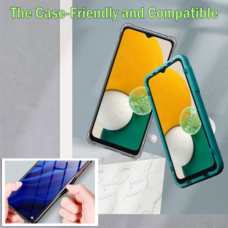 [Australia - AusPower] - [3+3 Pack] Jeywiry Screen Protector and Camera Lens Protector Designed for Samsung Galaxy A13 5G, HD Tempered Glass, 9H Hardness, Ultra Clear Protective Film, Bubble Free, Case Friendly 