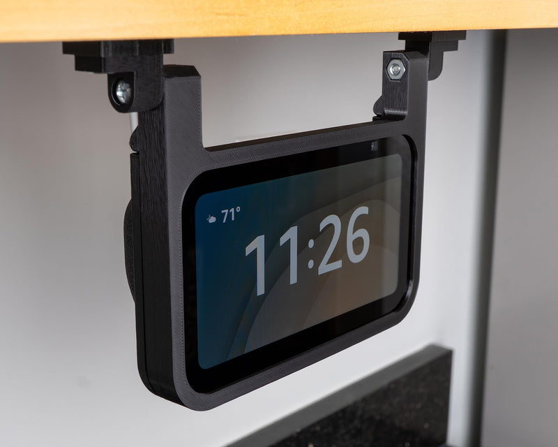 [Australia - AusPower] - matterform Echo Show 5 3rd Gen Under Cabinet Kitchen Mount Bracket for Amazon Alexa Devices | Compatible with 3rd Gen 2023 Model | All Hardware Included (White) White 