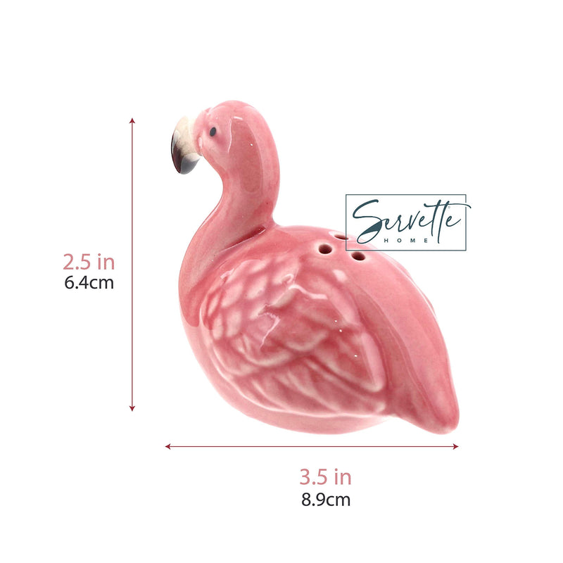 [Australia - AusPower] - Ceramic Bird Salt and Pepper Shaker Collectors Kitchen Décor - Flamingo Pink 