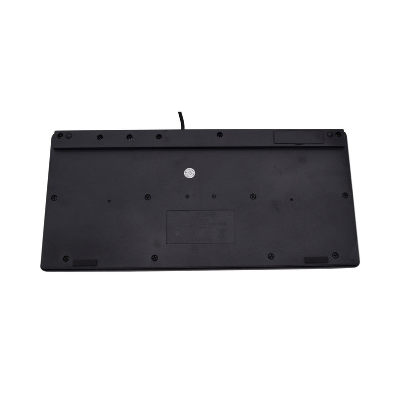 [Australia - AusPower] - SR Mini Keyboard Wired Thin Light 78 Keys USB Multimedia Small for Pc Computer Laptop 