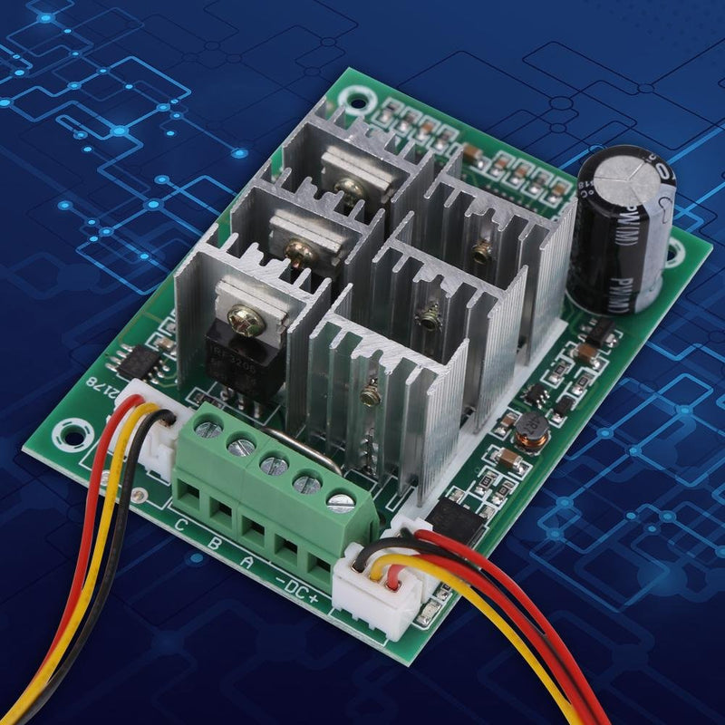 [Australia - AusPower] - DC 5V-36V 15A 3-Phase Brushless Motor Controller CW CCW Reversible Switch 