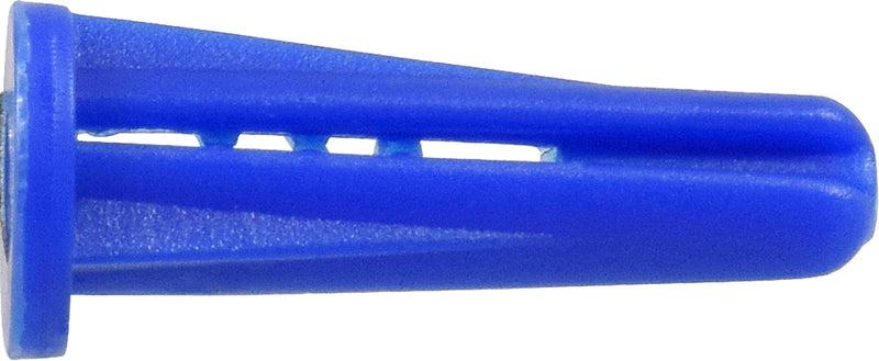 [Australia - AusPower] - The Hillman Group 370337 Blue Conical Plastic Anchor, 8-10 X 7/8-Inch, 100-Pack #8-10 x 7/8" 
