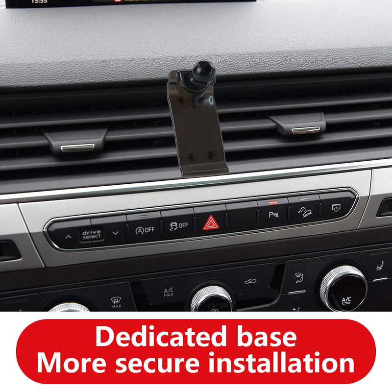 [Australia - AusPower] - LUNQIN Car Phone Holder for 2016-2019 Audi Q7 Auto Accessories Navigation Bracket Interior Decoration Mobile Cell Phone Mount 