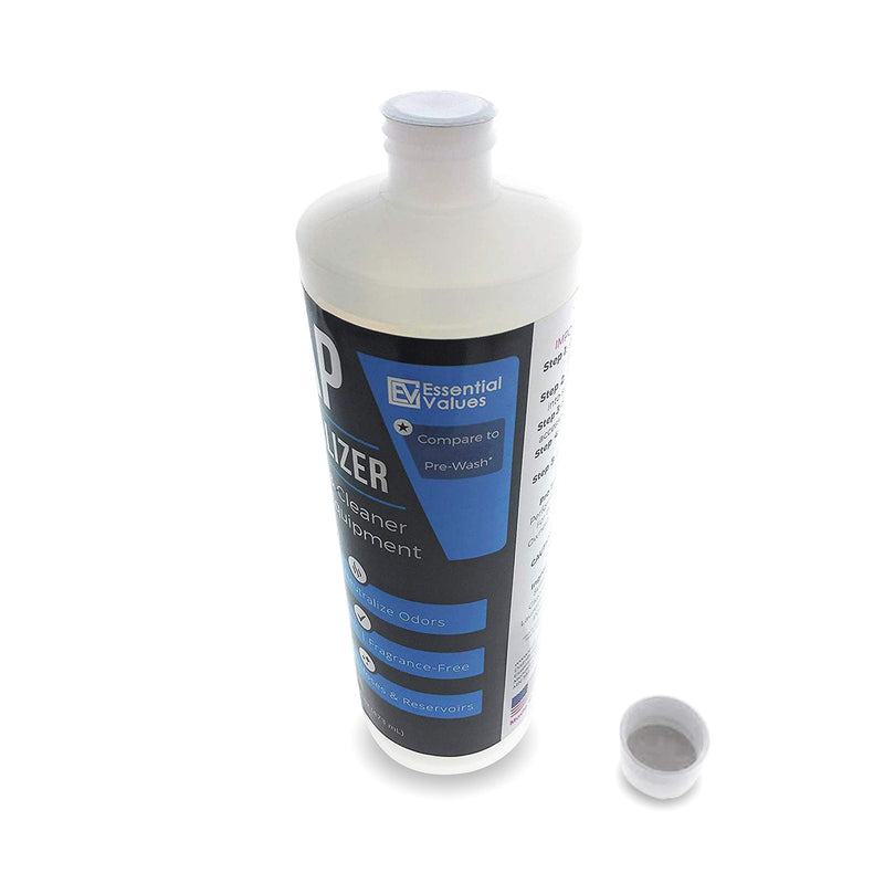 [Australia - AusPower] - Essential Values 16 Fl Oz CPAP Pre-Wash, Safe & Scent-Free with Dye-Free Prewash Soap That is Universally Compatible with All CPAP Equipment & Machines 