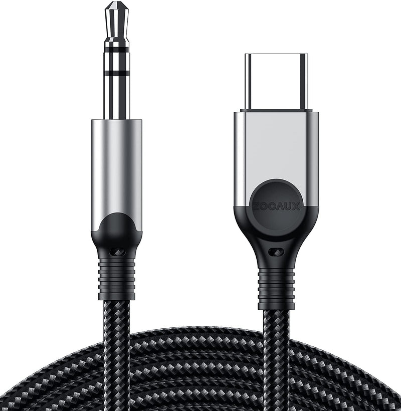 [Australia - AusPower] - ZOOAUX USB C OTG Adapter + USB C to 3.5mm Male Cable 4ft (Bundle) 