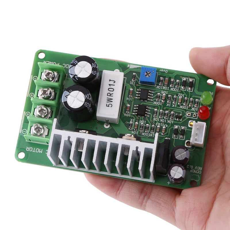 [Australia - AusPower] - PWM DC Motor Speed Controller, 12V/24V/36V Regulator Potentiometer Overload Protector Motor Speed Control Board 15A 