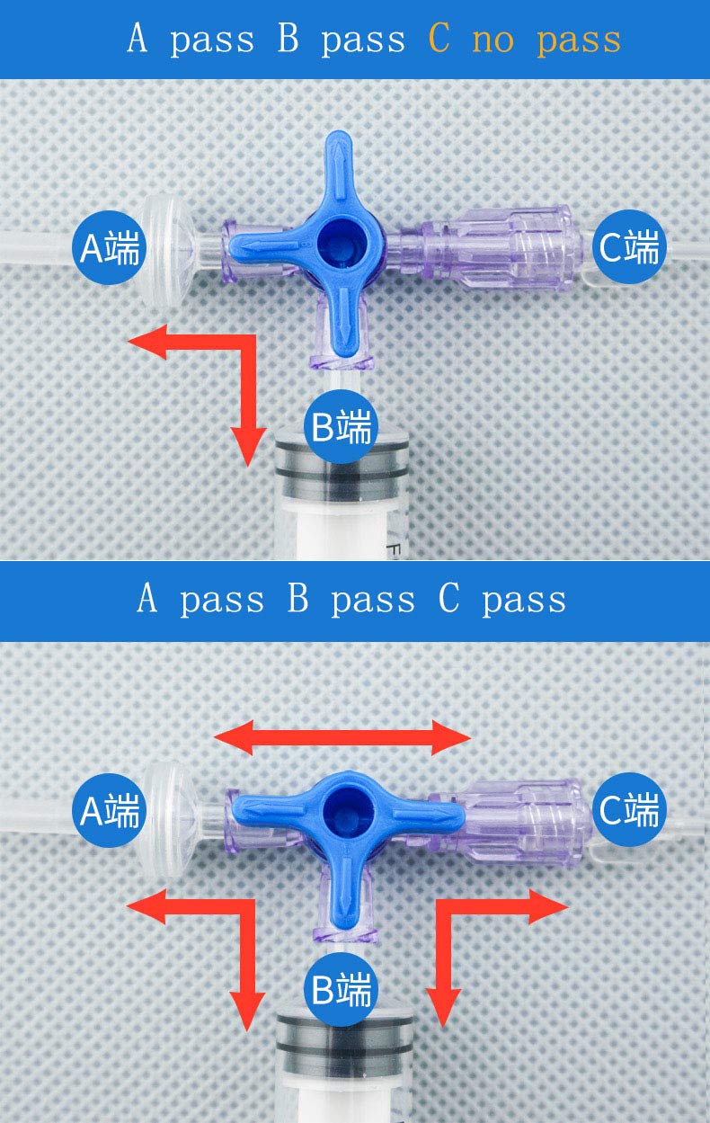 [Australia - AusPower] - MEETOOT 5pcs Disposable Medical Three Way Valve 3-Way Stopcocks with Aseptic Cock for School Projects, Hobbies DIY Experimental Research Projects 