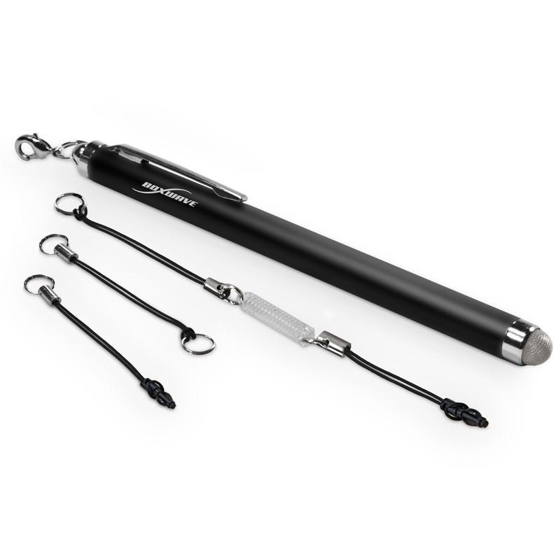 [Australia - AusPower] - Stylus Pen for Motorola Moto G Power (2021) (Stylus Pen by BoxWave) - EverTouch Capacitive Stylus, Fiber Tip Capacitive Stylus Pen for Motorola Moto G Power (2021) - Jet Black 