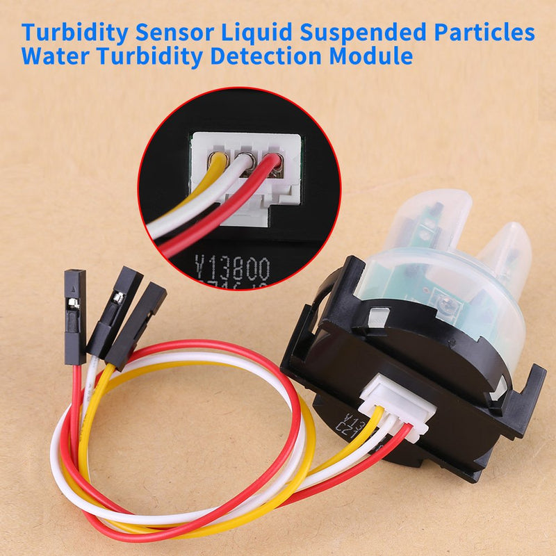 [Australia - AusPower] - Liquid Turbidity Sensor, DC 5V Turbidity Sensor, Liquid Suspended Particles Water Turbidity Detection Module 