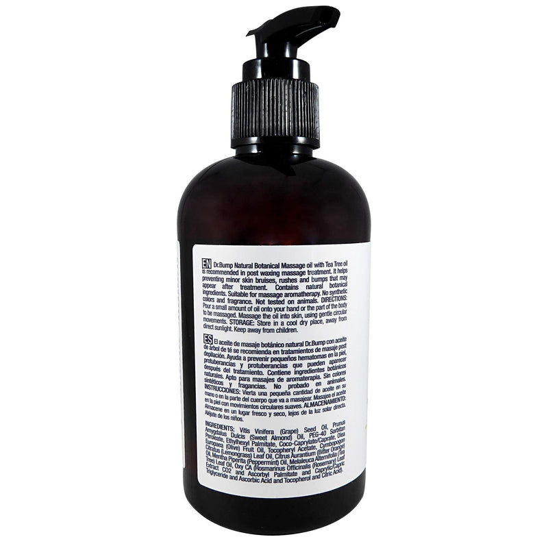 [Australia - AusPower] - Dr. Bump Natural Botanical Massage Oil with Tea Tree and Lemongrass 16 fl oz 480 ml 