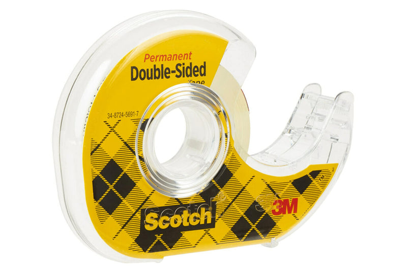 [Australia - AusPower] - Scotch Double Sided Tape, 1/2 in x 500 in, 6 Dispensered Rolls (6137H-2PC-MP) 