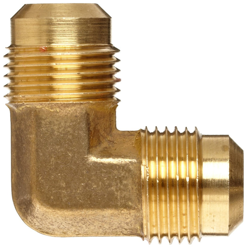 [Australia - AusPower] - Anderson Metals Brass Tube Fitting, 90 Degree Elbow, 5/16" x 5/16" Flare 5/16" x 5/16" 
