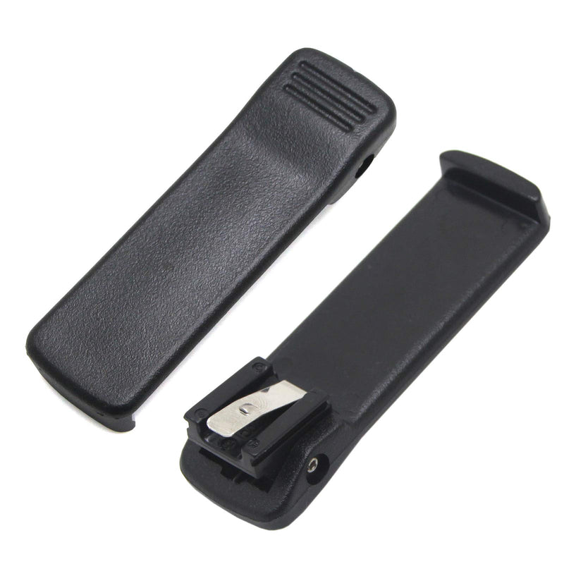 [Australia - AusPower] - Kymate HLN8255B Belt Clip 3 Inch Spring Action - Compatible with Motorola EP450 CP040 CP150 CP185 CP200 CP200D CP200XLS GP300 GP350 GTX P110 P1225 PR400 SP10 SP21 SP50 Two Way Radios 5PACK 