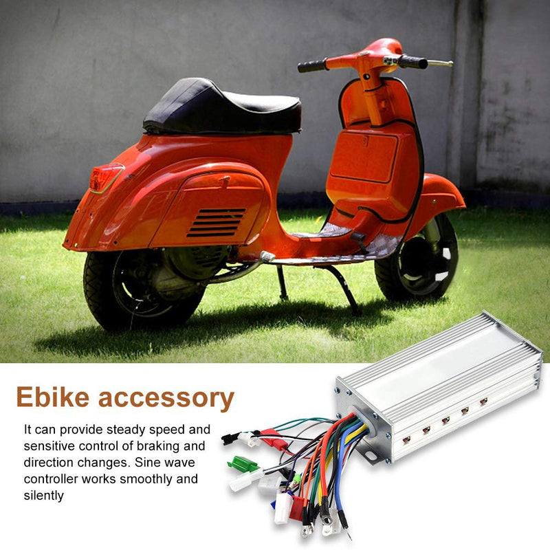 [Australia - AusPower] - Controller Motor Brushless Gorgeri 36/48V 1000W Brushless Controller Bicycle Aluminium Alloy Brushless Speed Motor Controller for Electric Bicycle Scooter for Ebike Controller 