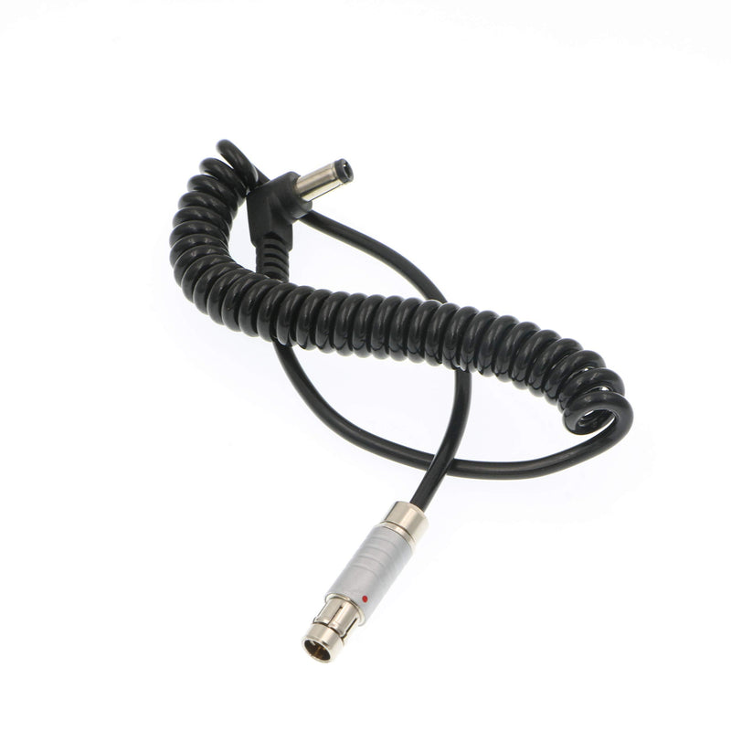 [Australia - AusPower] - Uonecn 3 pin Male to Right Angle DC Spring Cable for Tilta Cameras Power Cable 