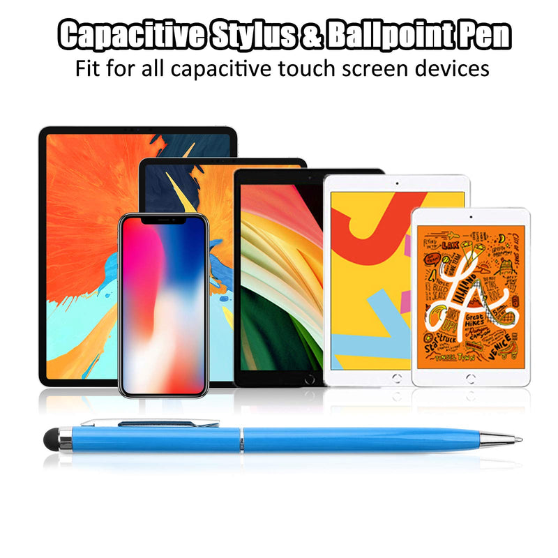 [Australia - AusPower] - Stylus Pen anngrowy Stylus Pens for Touch Screens Universal Stylus Ballpoint Pen 2 in 1 Stylists Pens for iPad iPhone Tablet Laptops Kindle Samsung Galaxy All Capacitive Touch Screens 10 pack 