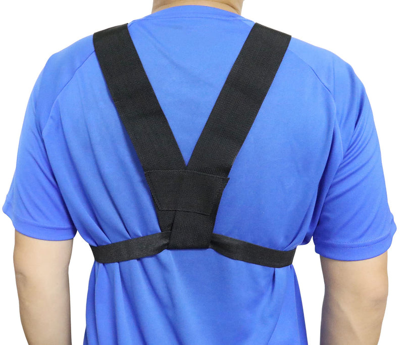 [Australia - AusPower] - Zkarabc Radio Shoulder Holster Chest Harness Holder Vest Rig for Two Way Radio Chest Front Pack Pouch Universal Walkie Talkies Case 