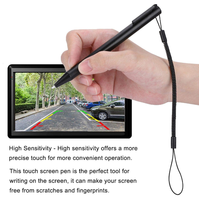 [Australia - AusPower] - Touch Screen Stylus Pen, Resistive Touch Screen Anti-scratch Stylus Pen With Spring Rope, Touch Screen Resistive Hard Tip Stylus Pen for POS PDA Navigator, Medical and Other Resistive Screen Devices 