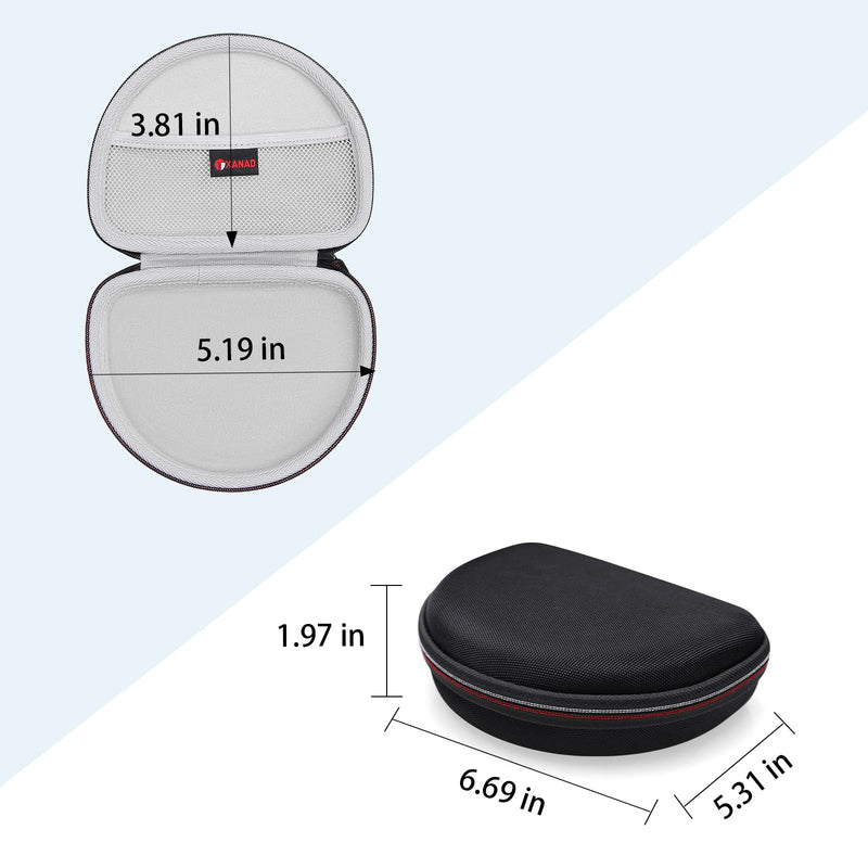 [Australia - AusPower] - XANAD Kids Headphone Case for JBL Jr310BT or Jr 300BT Kids Wireless On-Ear Headphones - Carrying Organizer Storage Bag 