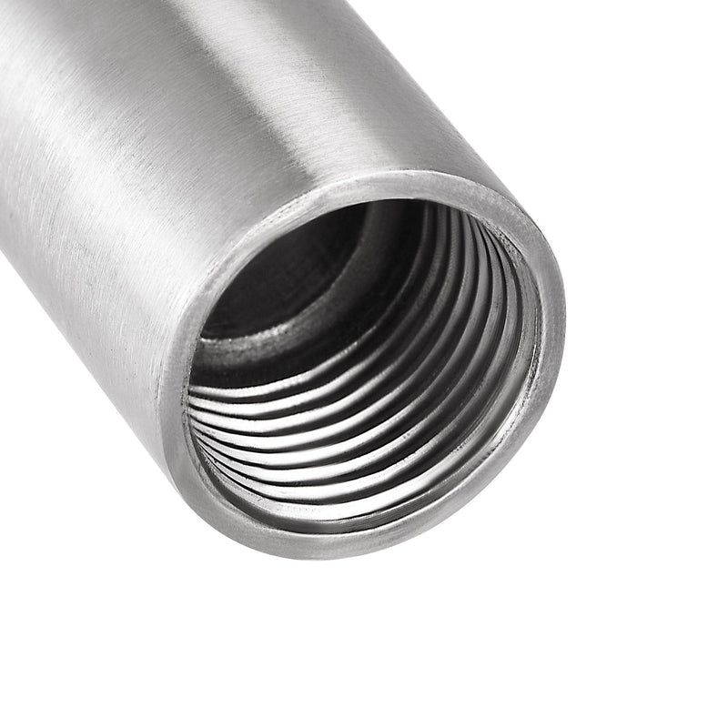 [Australia - AusPower] - uxcell Shower Head Extension Arm Stainless Steel 1/2PT Male to 1/2PT Female Thread 70mm Length Cast Pipe Fitting Coupler 