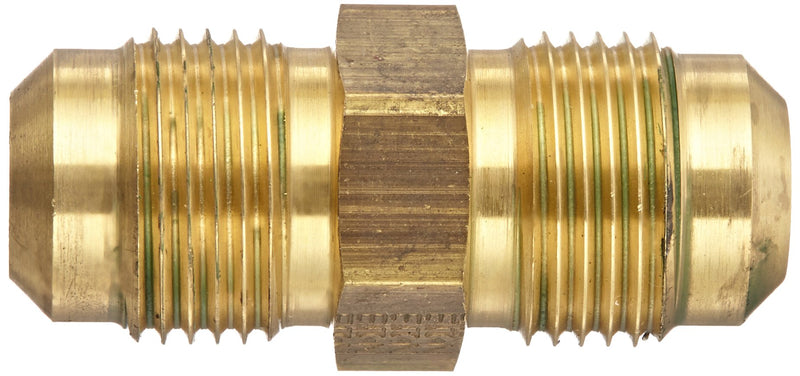 [Australia - AusPower] - Eaton Aeroquip 2060-8-8B Brass Flared Tube Fitting, Union, 1/2" Male SAE 45 Degree 