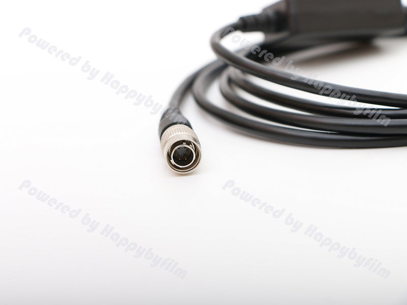 [Australia - AusPower] - Total Stations USB Data Cable Male 6pin Hirose for TOPCON Total Stations GTS-102N,GTS-332N,GPT-3000LN,GPT-4000N 
