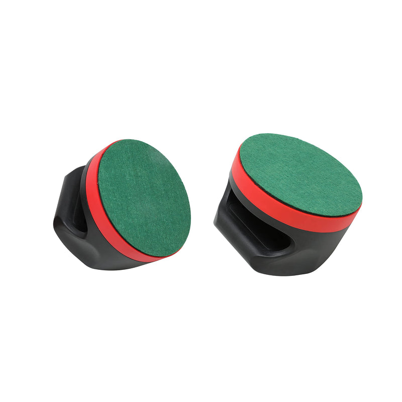 [Australia - AusPower] - Hathaway Arcade Air Hockey 4-in Strikers and 3-in Pucks - Black and Red 