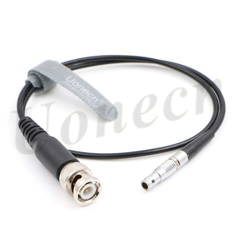 [Australia - AusPower] - Uonecn Red Epic Scarlet Camera Cable Flexible Thin 4 Pin Male to BNC Plug Timecode Audio Cable 