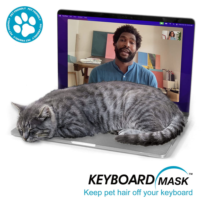 [Australia - AusPower] - KeyboardMask for MacBook Pro 14" Full Cover for Keyboard + Touchbar / Pad / ID Work While Covered Ultra Thin Keyboard Cover Protector Waterproof Anti-Dust MacBook Pro 14 (2021) 